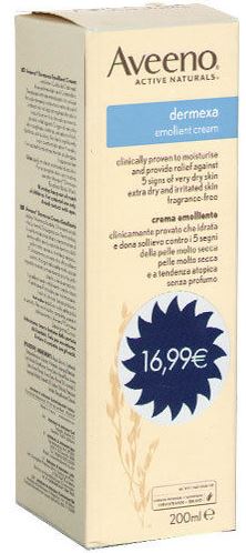 AVEENO DERMEXA CREMA IDRATANTE 200 ML - farmasorriso.com