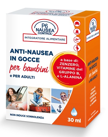 P6 NAUSEA CONTROL GOCCE ANTINAUSEA 30 ML - farmasorriso.com