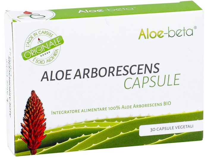 ALOE BETA 30 CAPSULE ALOE ARBORESCENS - farmasorriso.com