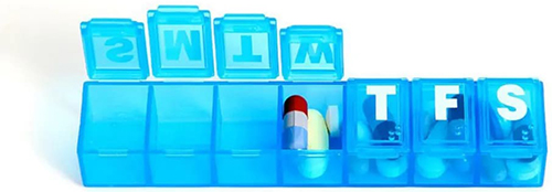 PORTAPILLORE SET MEDSTIMANALE MEDS - farmasorriso.com