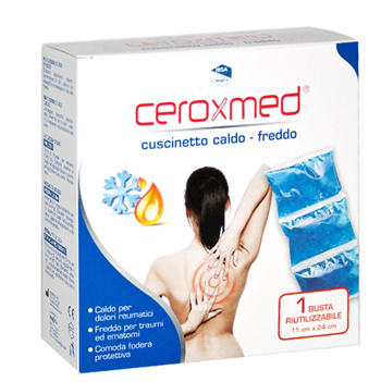 CUSCINETTO CALDO/FREDDO CEROXMED 11 X 24 CM 1 BUSTA - farmasorriso.com
