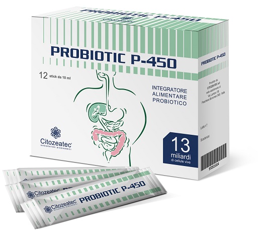 PROBIOTIC P-450 1 STICK MONODOSE 10 ML - farmasorriso.com