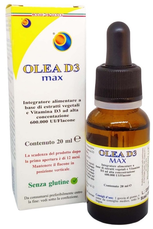 OLEA D3 MAX GOCCE 20 ML - farmasorriso.com