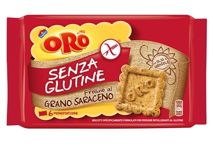 ORO SAIWA SENZA GLUTINE GRANO SARACENO 6 X 40 G - farmasorriso.com