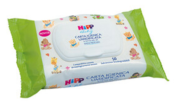 HIPP CARTA IGIENICA UMIDIFICATA 1X50 PEZZI - farmasorriso.com