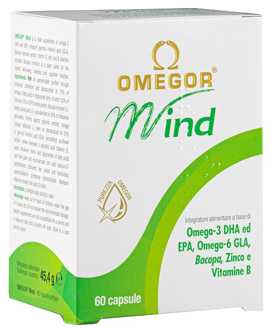 OMEGOR MIND 60 CAPSULE MOLLI - farmasorriso.com