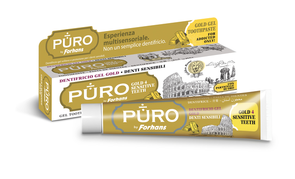 FORHANS GOLD4WHITE DENTIFRICIO 75 ML - farmasorriso.com