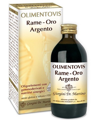 RAME ORO ARGENTO OLIMENTOVIS 200 ML - farmasorriso.com
