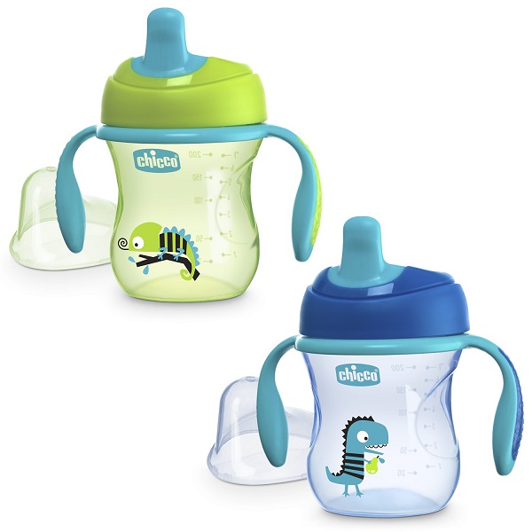 CHICCO TAZZA TRAINING AZZURRA 6 MESI - farmasorriso.com