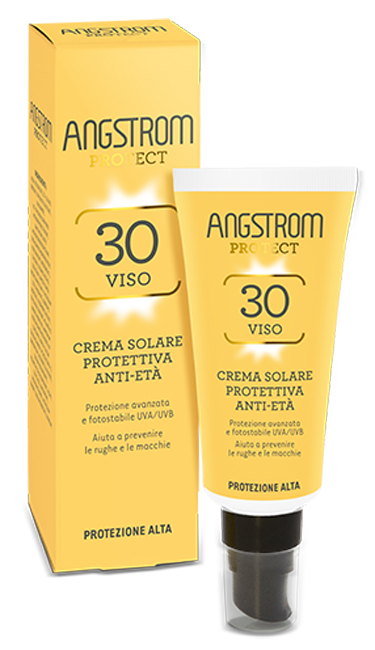 ANGSTROM PROTECT YOUTHFUL CREMA SOLARE VISO ANTI ETA' ULTRA PROTETTIVA SPF 30 - farmasorriso.com