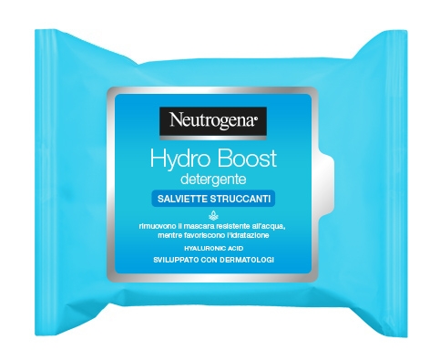 NEUTROGENA HYDRO BOOST SALVIETTE STRUCCANTI 25 PEZZI - farmasorriso.com