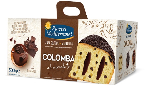 PIACERI MEDITERRANEI COLOMBA CIOCCOLATO 500 G - farmasorriso.com