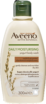 AVEENO BAGNO DOCCIA YOGURT VANIGLIA & AVENA 300 ML PROMO - farmasorriso.com