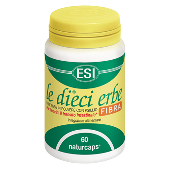 ESI LE DIECI ERBE FIBRA 60 NATURCAPS - farmasorriso.com