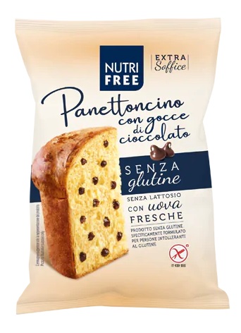 NUTRIFREE PANETTONCINO GOCCE DI CIOCCOLATO 100 G - farmasorriso.com