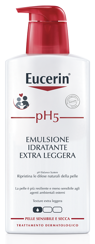 EUCERIN PH5 EMULSIONE IDRATANTE EXTRA LEGGERA 400 ML - farmasorriso.com