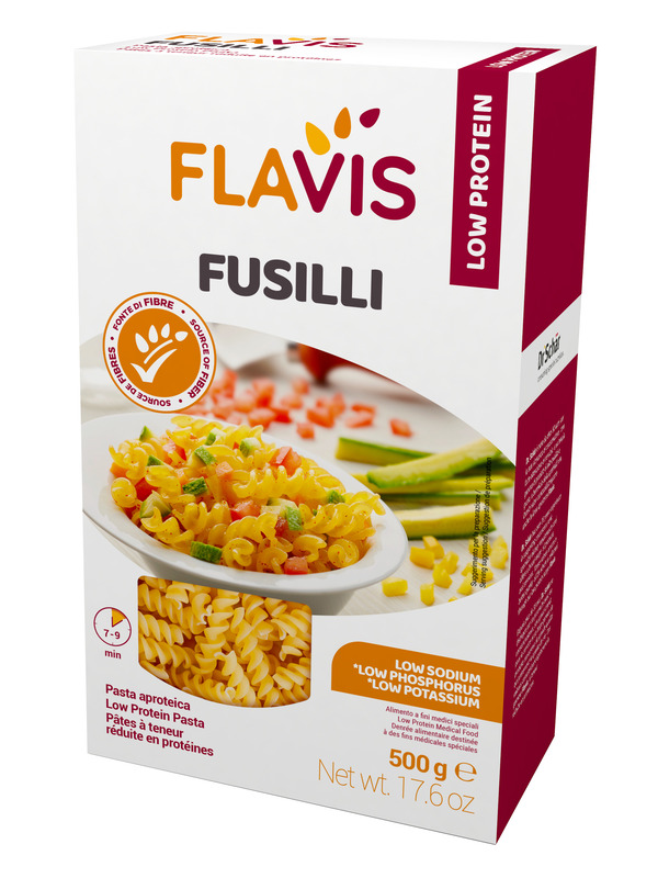 FLAVIS FUSILLI APROTEICI 500 G - farmasorriso.com