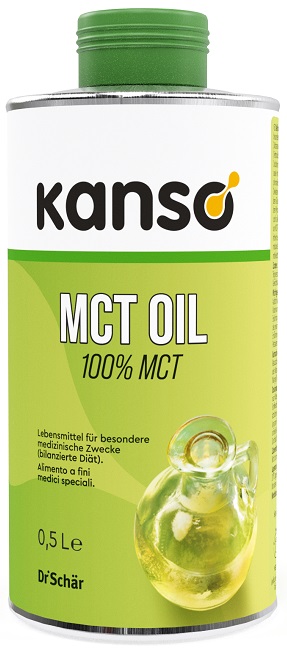 KANSO MCT OIL 100% OLIO DI ACIDI GRASSI 500 ML - farmasorriso.com