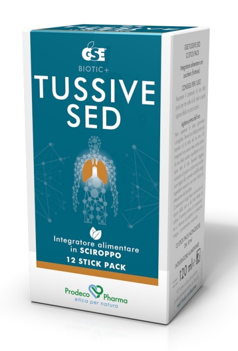 GSE TUSSIVE SED 12 STICKPACK - farmasorriso.com