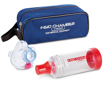 FISIOCHAMBER VISION PLUS CAMERA DI INALAZIONE CON BOCCAGLIO E MASCHERA PERIATRICA - farmasorriso.com