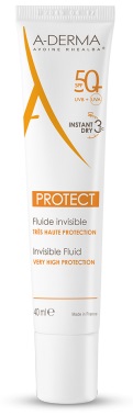 ADERMA A-D PROTECT FLUIDO INVISIBILE 50+ 40 ML - farmasorriso.com