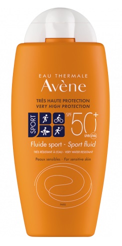 EAU THERMALE AVENE SOLARE FLUIDO SPORT SPF 50+ 100 ML - farmasorriso.com