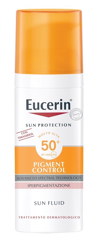 EUCERIN SUN PROTECTION SPF 50+ PIGMENT CONTROL SUN FLUID 50 ML - farmasorriso.com