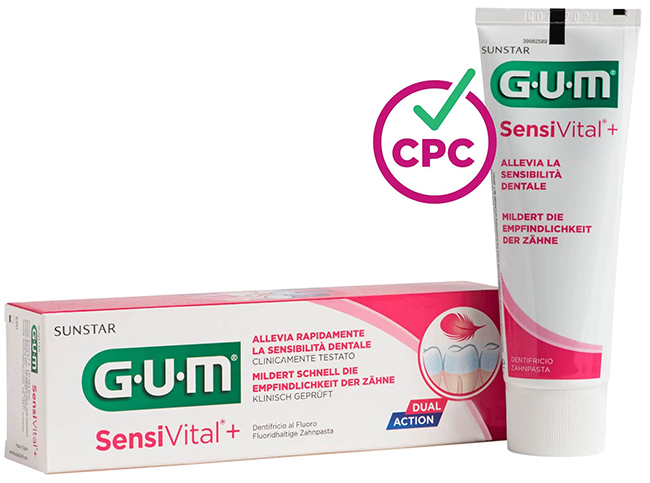 GUM SENSIVITAL + DENTIFRICIO 75 ML - farmasorriso.com