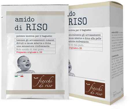 FIOCCHI DI RISO AMIDO DI RISO POLVERE LENITIVO 100 G - farmasorriso.com
