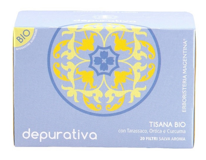 TISANA DEPURATIVA BIO 20 FILTRI - farmasorriso.com