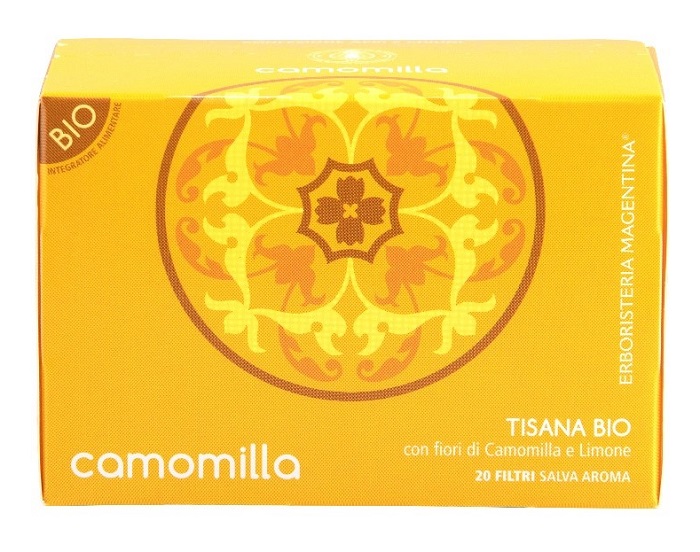 TISANA CAMOMILLA BIO 20 FILTRI - farmasorriso.com