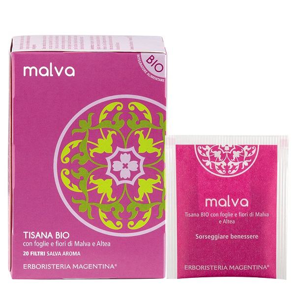 TISANA MALVA BIO 20 FILTRI - farmasorriso.com