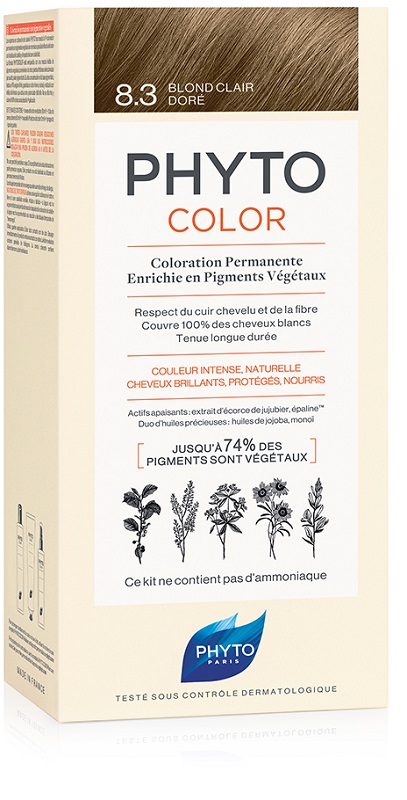 PHYTOCOLOR 8 3 BIONDO CHI DORATO - farmasorriso.com