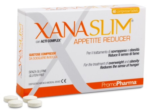 XANASLIM APPETITE REDUCER 40 COMPRESSE MASTICABILI - farmasorriso.com