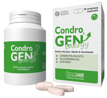 CONDROGEN ENERGY 90 COMPRESSE MASTICABILI - farmasorriso.com