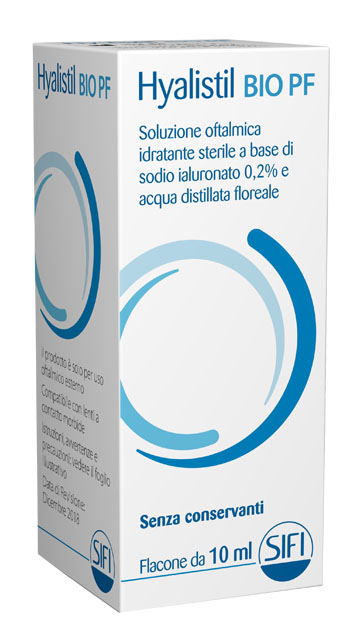 GOCCE OCULARI HA 0,2% E ACQUE DISTILLATE HYALISTIL BIO PF FRUTTI ROSSI 10 ML - farmasorriso.com
