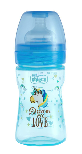 CHICCO BIBERON WB FANTASTIC LOVE SILICONE 150 ML - farmasorriso.com