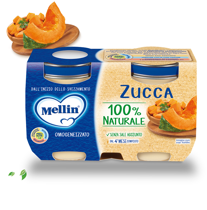 OMOGENEIZZATO ZUCCA 2 X 125 G - farmasorriso.com