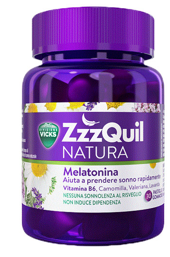 VICKS ZZZQUIL NATURA 30 PASTIGLIE GOMMOSE - farmasorriso.com