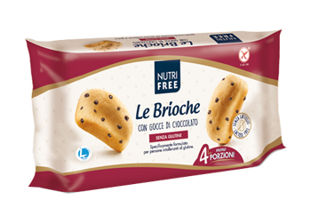 NUTRIFREE LE BRIOCHE GOCCE DI CIOCCOLATO 200 G - farmasorriso.com