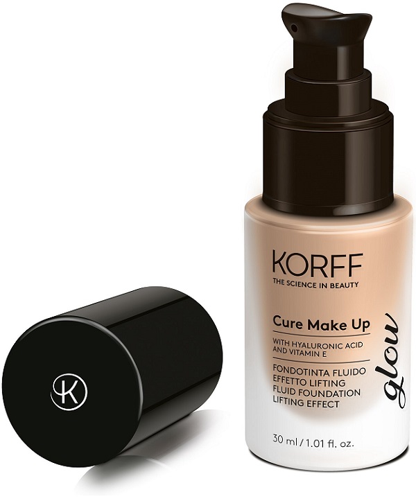 KORFF CURE MAKE UP FONDOTINTA FLUIDO EFFETTO LIFTING GLOW 04 - farmasorriso.com