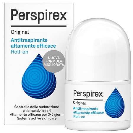 PERSPIREX ORIGINAL ANTITRASPIRANTE ROLL-ON DEODORANTE NUOVA FORMULA 20 ML - farmasorriso.com