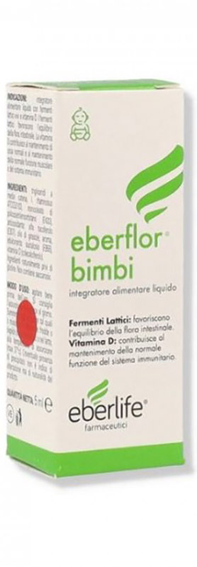 EBERFLOR BIMBI GOCCE 5 ML - farmasorriso.com
