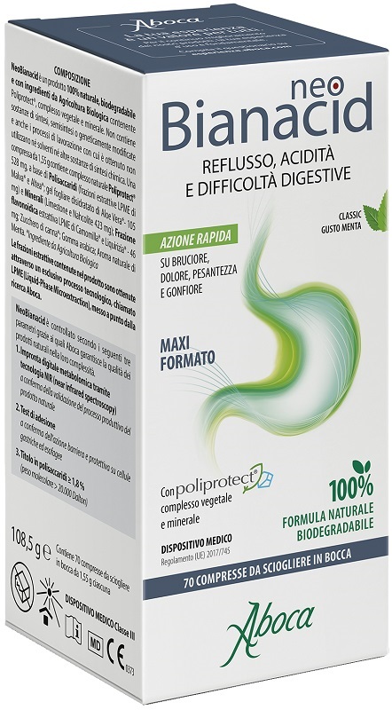 NEOBIANACID 70 COMPRESSE MASTICABILI - farmasorriso.com
