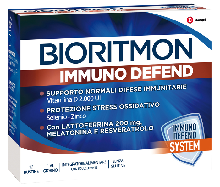 BIORITMON IMMUNO DEFEND 12 BUSTINE - farmasorriso.com