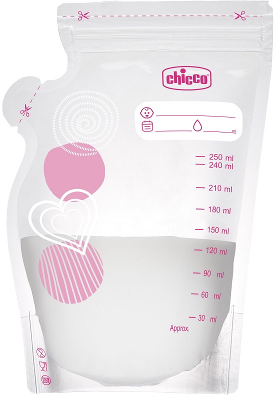 CHICCO SACCA LATTE 30 PEZZI - farmasorriso.com