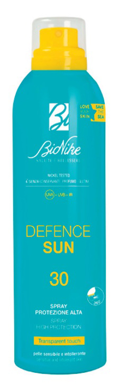 DEFENCE SUN SPRAY TRANSPARENT TOUCH 30 200 ML - farmasorriso.com