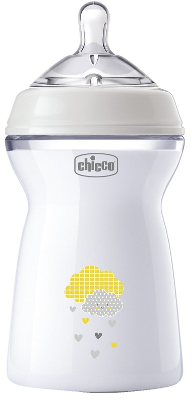 CHICCO BIBERON NAT FEEL PP 6M+ 330 ML UNISEX - farmasorriso.com