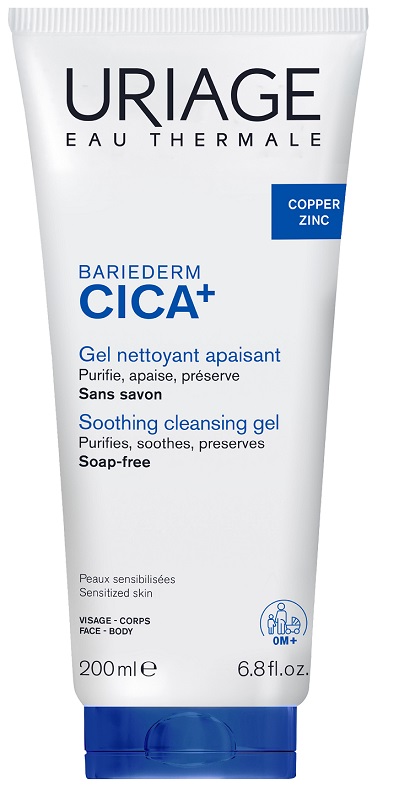 BARIEDERM CICA GEL NETTOYANT 200 ML - farmasorriso.com