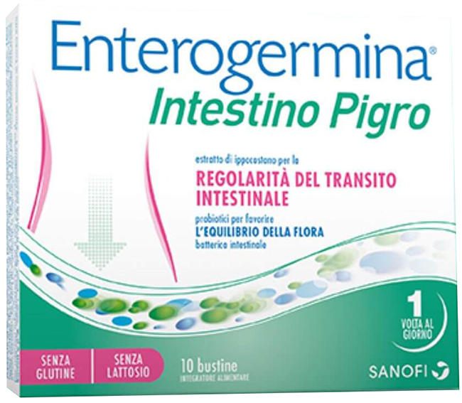 ENTEROGERMINA INTESTINO PIGRO 20 BUSTINE - farmasorriso.com